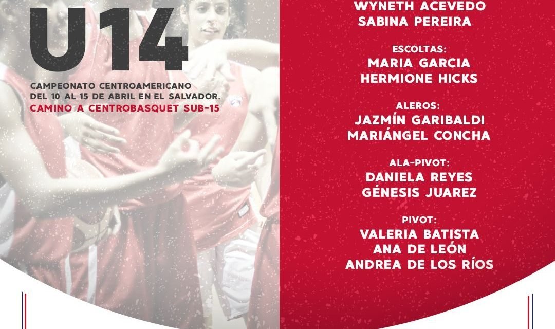 Panamá participará del Centroamericano COCABA U14 (Masculino y Femenino)