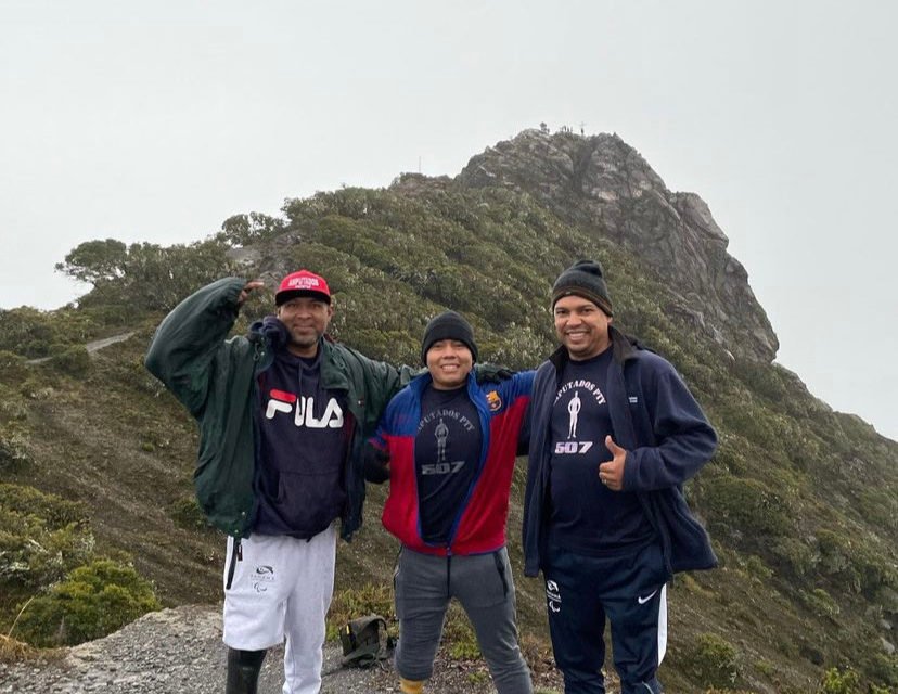 Experiencia Volcán Barú con Luis, Jorge y Héctor del Movimiento Amputadospty507